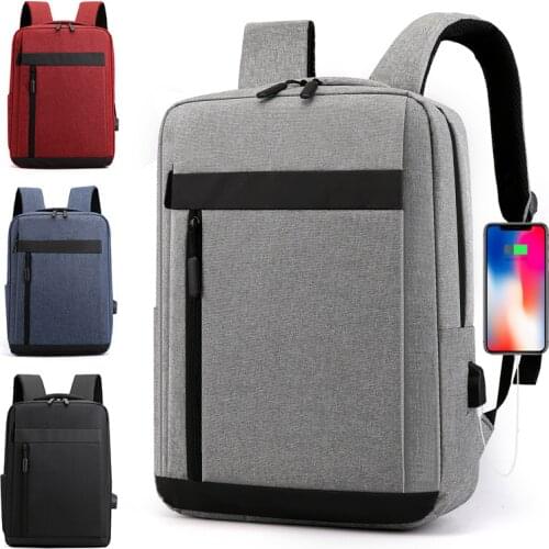 Backpack Men Women Business Travel Bagpack USB Lightweight Laptop Bag School Bags For Teenage Girls Boys Schoolbag Mochila