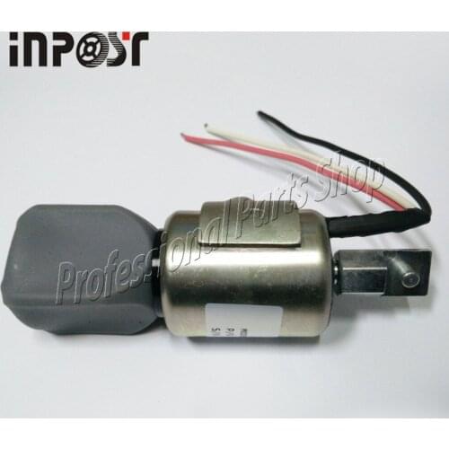 SA-4899-12, 12V New Fuel Shutdown Solenoid Fit For Kubota Z482 D722 D902 Engine