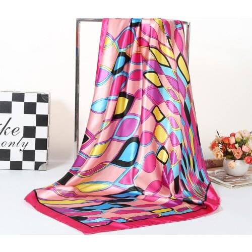 Silk fabric wide catwalk star autumn new printing silk garment fabric width 90cm*90cm HGF05