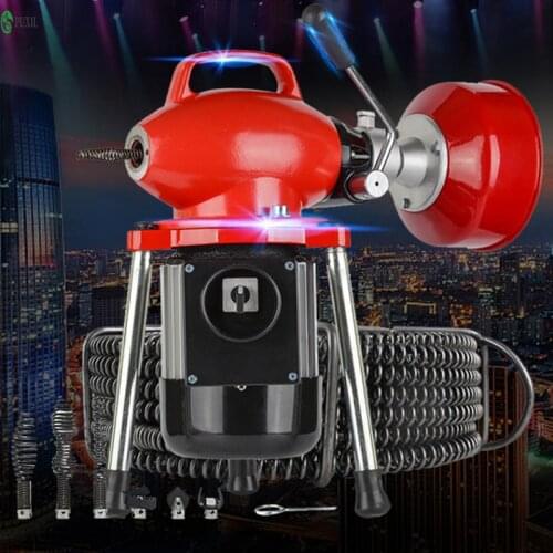 Pipe Dredging Machine Toilet Tool Accessories Toilet Blockage New Product Electric Sewer Toilet GQ-80