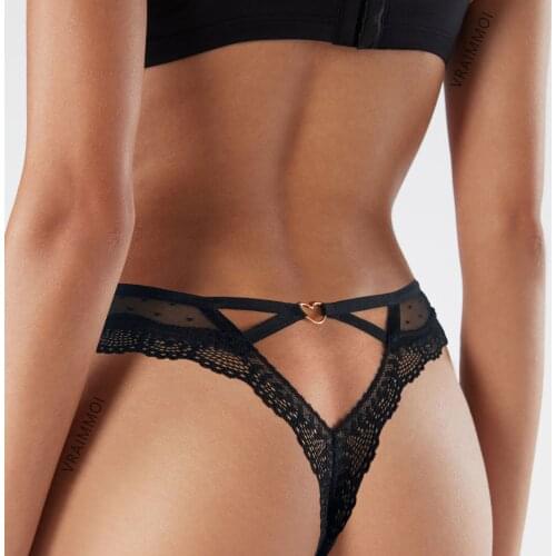 Sexy Lace Panties Women Transparent Low-Waist Underpant Hollow Out Thong Female Seamless G-String Women Underwear Lingerie