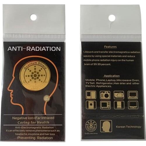 10pcs Energy Anti Radiation Shield EMF Protection Mobile Cell Phone Stickers EMR