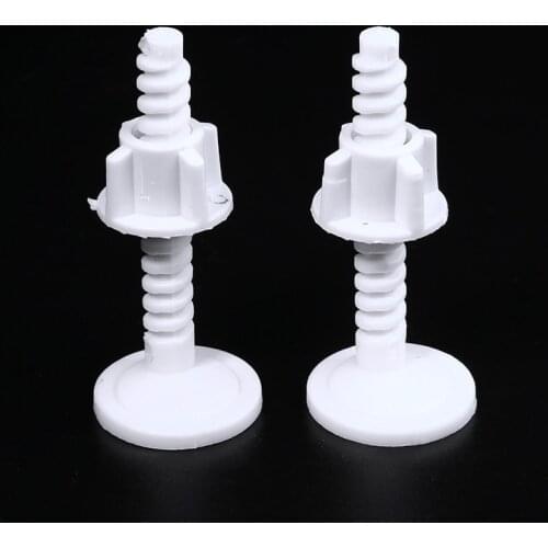 2pcs Toilet Seat Hinge Bolts Screws Replacement Toilet Screw Fitting Kit Toilet Accessories