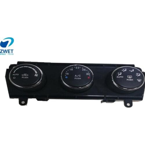 ZWET Car heater contro air conditioning controller For Jeep compass air conditioning Switch