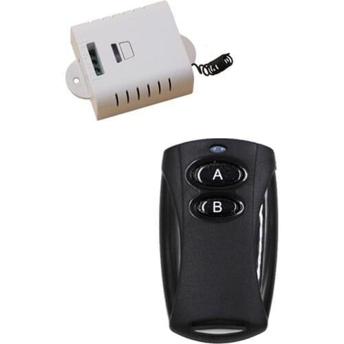 Free Shipping AC85V 110V 120V 220V 250V 1CH Wireless Remote Control Switch with Manual Button Receiver +Transmitter Smart Home