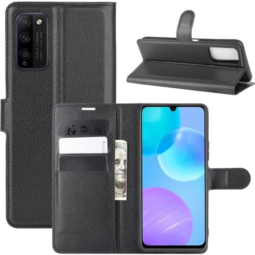 For Huawei Honor 30 Yorth 30lite Wallet Case Flip Leather Cover for Huawei Honor 30 lite Mobile Phone Case Soft TPU Shell Cover