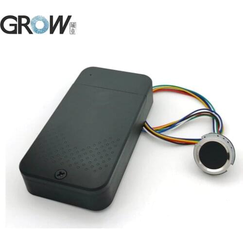 GROW K236-A+R502-A DC6V 4*AAA Battery Case With Fingerprint Control Board Admin/User Fingerprint For Door Access Control System