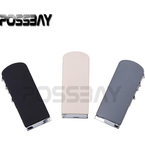 POSSBAY Car-Style Glove Box Lid Handle Open/Lock Pullers For Audi A4 B6 B7 Black/Gray/Beige Glove Box Lock Lid Handle