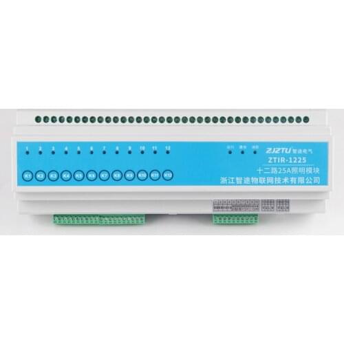 Intelligent Lighting Control System, Lighting Module, Touch Panel, Time Control 12 Channels 25A Home Wireless Programmable