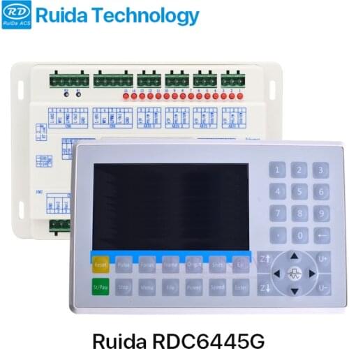Laser DSP Control Board System CO2 Laser Machine Controller Ruida RDC6445G RDC6445 6445 CNC Cutting Display Panel Replace 6442G