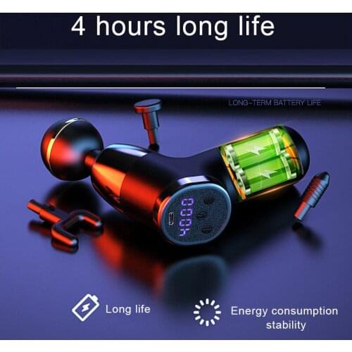 Fascia Muscle Massager Relaxer Massage Fitness Electric Silent Muscle Deep Massage Machine Mini Multi-Function SAL99