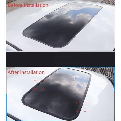 3M Car sunroof seal sticker for Chevrolet cruze captiva lacetti kobalt lova opel astra h g j Mitsubishi outlander