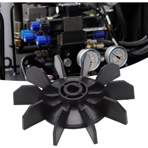 Small Air Compressor Fan Blade Accessories Direct On Line Motor 14mm Shaft 135mm Outer Diameter Mechanical Equipment