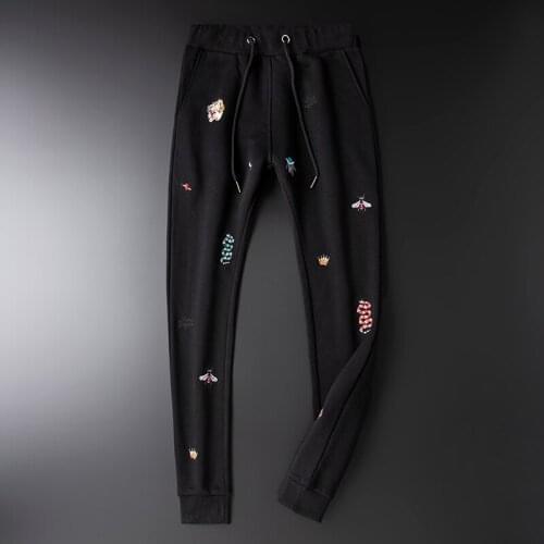 Sweatpants Great Designer Mens Casual Drawstring Breathable Straight Cargo Comfortable Pant Male Homme c21