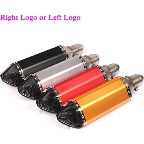 36-51mm Universal Left & Right Motorcycle Exhaust Pipe Muffler Escape moto DB Killer For k7 Z800 GSXR750 TMAX530 MT07 R6 CBR500