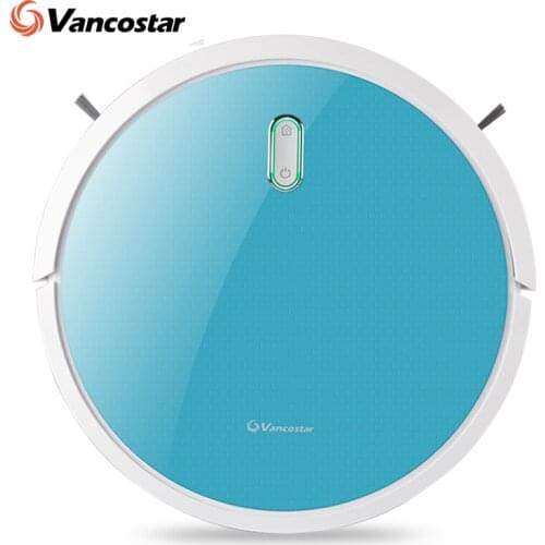 Vancostar Robot Vacuum Cleaner 1400PA 2in1 for Home Central Brush Dry Wet Water Tank PRO4S Intelligent Cleaning ROBOT ASPIRADOR