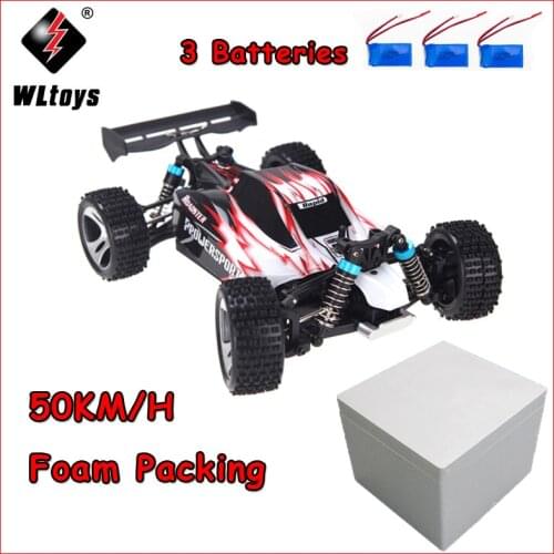 Wltoys A959 RC Car 1:18 Scale 2.4G 4WD RTR Off-Road Buggy High Speed Racing Car Remote Control Truck 4 wheel Climber Blue
