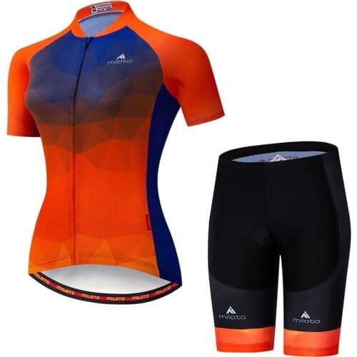 Women Professional Cycling Clothing Set, Jersey, Summer Jerseys for Mountain or Road Cycling