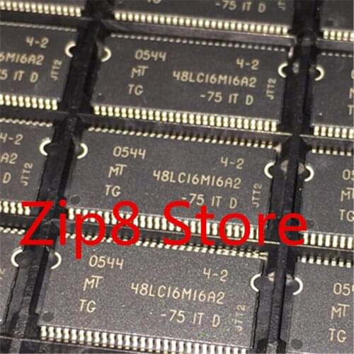 10PCS/LOT MT48LC16M16A2TG-75 MT48LC16M16A2TG-75 IT:D TR IC SDRAM 256MBIT 133MHZ 54TSOP