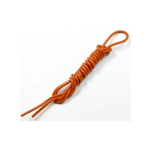 2pcs/Lot 1Meter 100cm Orange 18# Heatproof Silicone Cable 18 AWG 18AWG Silica Gel Wire Connect