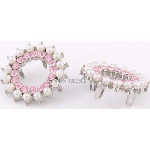 6pcs/lot 34mm Rhinestone rivets top guality decoration Spikes Rivets for garment leather craft bag accessories