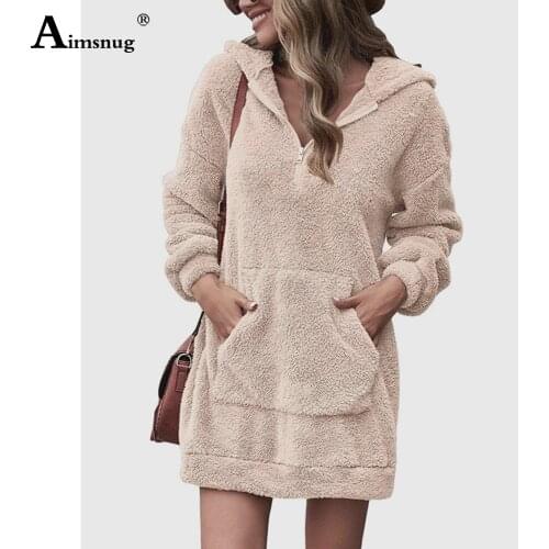 Женские длинные толстовки Aimsnug China At AliExpress