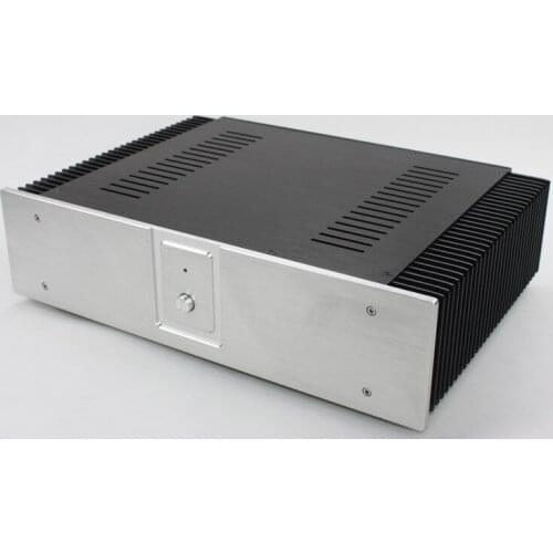 WA60 All aluminum amplifier chassis / Preamplifier case / AMP Enclosure DIY box (430 *110*312mm)