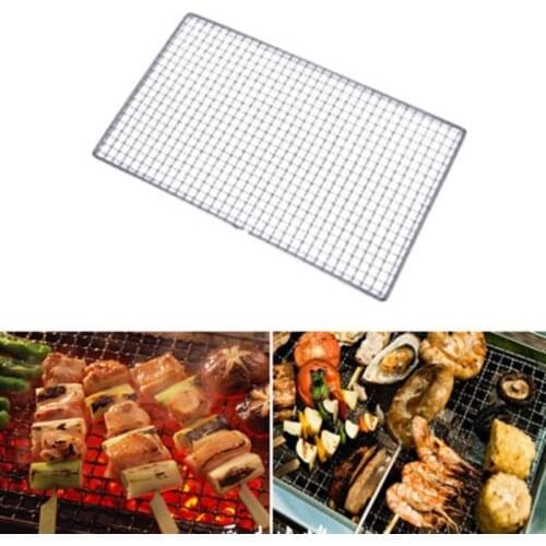 BBQ Barbecue Grill Replacement Mesh Wire Stainless Steel Net Outdoor Cook Picnic Fashion BBQ Tools
