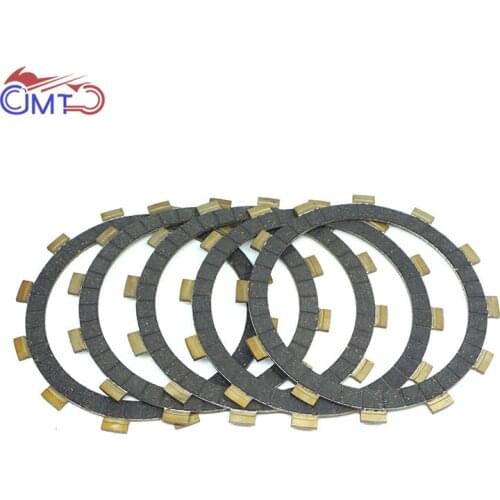 For Yamaha XVS125 Dragstar 2000-2004 XVS250 Drag Star DS250 2002-2007 Clutch Friction Disc Plate Kit 5P Set XVS 125 250