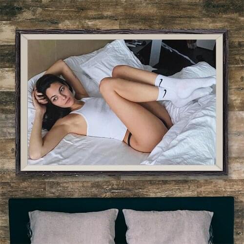 E132 Vittoria Ceretti Sexy Model Movie Star Wall Silk Cloth Poster Art Home Decoration Gift