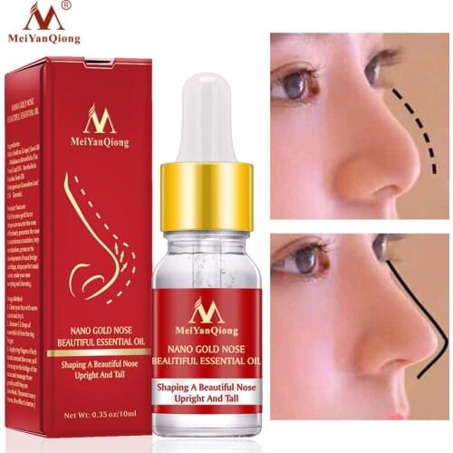 MeiYanQiong Nose Slimming Essential Oil Anti-Aging Anti-Wrinkle Shape Firmming Repair Moisturize Nose Reshape Natural Face Care