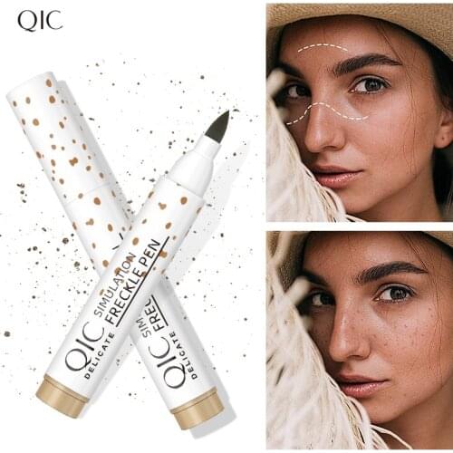 1 Pcs Natural Simulation Freckles Pen Soft Lasting Waterproof And Easy To Color Convenient Face Concealer Makeup TSLM1