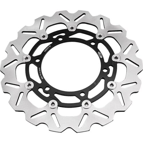 LUCKMART Front Brake Disc Rotor ForKawasaki Ninja 250R EX250 2008-2011 Black New YS2 ​Motorcycle Replacement Accessories