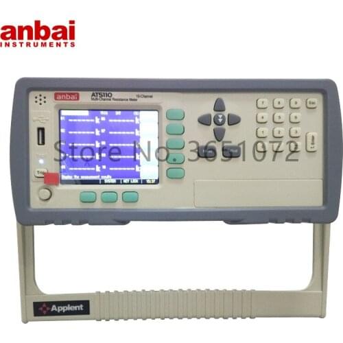 AT5110 Multi-channel Resistance Meter with Handler and RS232 Interface
