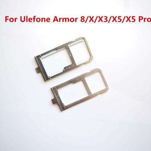 New Original For Ulefone Armor 8/X/X3/X5/X5 Pro Cell Smart Phone Sim SD Slot Card Holder TF Trayer Slot