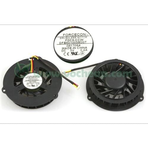 3 x New Laptop Cooling fan (cooler) W/O heatsink for Packard Bell Easynote B3310 G4 B3800 B3600 FORCECON DFB601005M30T FDC9-CCW
