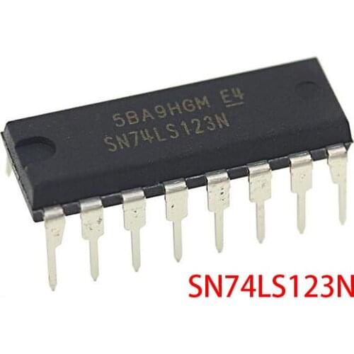 10pcs SN74LS123N DIP-16 74LS123 DIP HD74LS123P DIP16