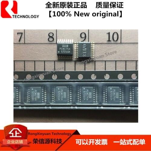 5 pcs/lot PCM1754DBQR PCM1754 SSOP-16 Multi-Level Delta-Sigma Audio Digital-to- Analog Converter 100% New original