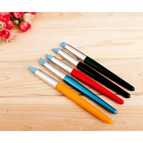5pcs Art Craft Clay Pottery Tools Modeling Sculpture Sculpting Carver Carving Tools Set 5 colors Perfect