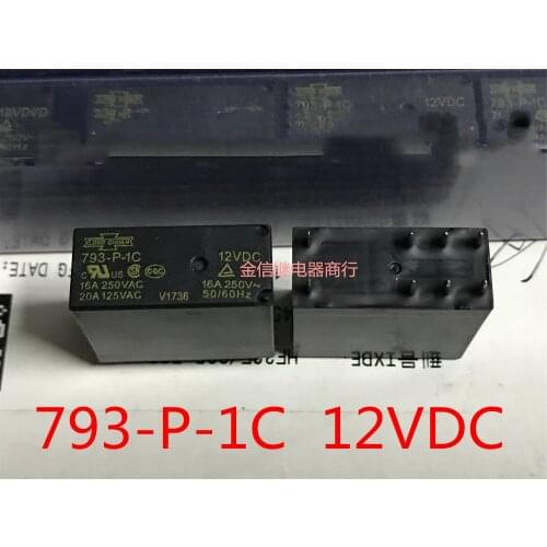 793-P-1C 12VDC Relay 8Pins