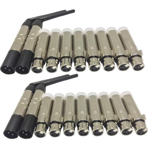 20pcs/lot 2.4G Wireless DMX512 Lighting ControlLer 4 transmitters and 16 receivers for stage lighting