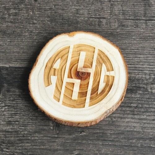 Wood Round Coasters, Wood Cup Mat, Rustic Coasters,Coffee Mug Coaster, Home Decor, Wood Drink Coasters, Mothers Day Gift