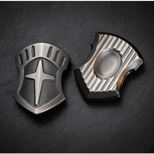 Shield Shape PPB Cool And Fun Antistress Toy Stainless Steel Hand Spinner Adult EDC Push Brand Funny Gift