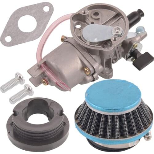Carburetor 38mm 13mm Air filter 58mm for 47cc 49cc 50cc 2 Stroke Mini Pocket Bike ATV Motorcycle Part