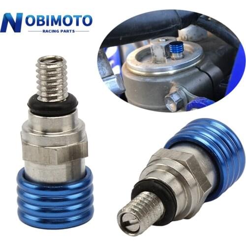 M4x0.7 Fork Air Bleeder Relief Valve For K*M 85 125 150 250 350 450 500 SX SXF XC EXC XCW XCF XCFW ADV Duke For Husqvarna Motor