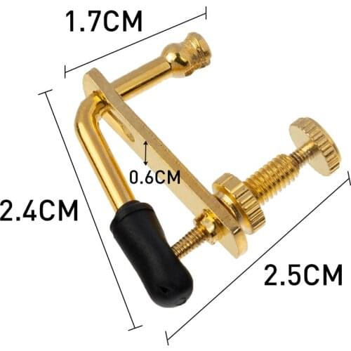MagiDeal 4x Violin Fine Tuners String Adjusters 3/4 4/4 Fiddle Universal Supply