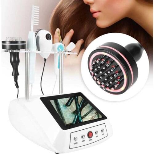 Multifunctional Scalp Care Instrument Nanometer Spray Hair Therapy Machine 1-50hz Ionization Effect Hair Treatment