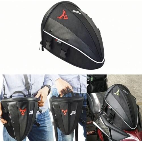 Motocross mochila moto Motorcycle Rear saddle tank Bag luggage Tail Back Seat oxford Case shoulder backpack Waterproof