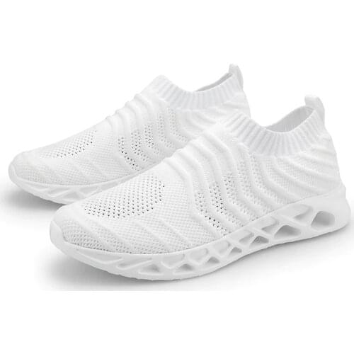 Fashion Sneakers Men Casual Shoes Tenis Masculino Adulto Adult True Sneakers Breathable Mesh Sock Shoes Footwear Mens Trainer