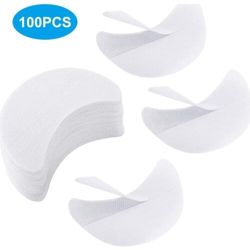 New 20/50/100pcs Disposable Eyeshadow Shield Under Eye Patches Eyelash Extensions Patch Multifunction Beauty Eye Lip Makeup Tool